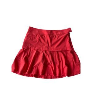 Chase 54 Coral Golf Skirt Size 8